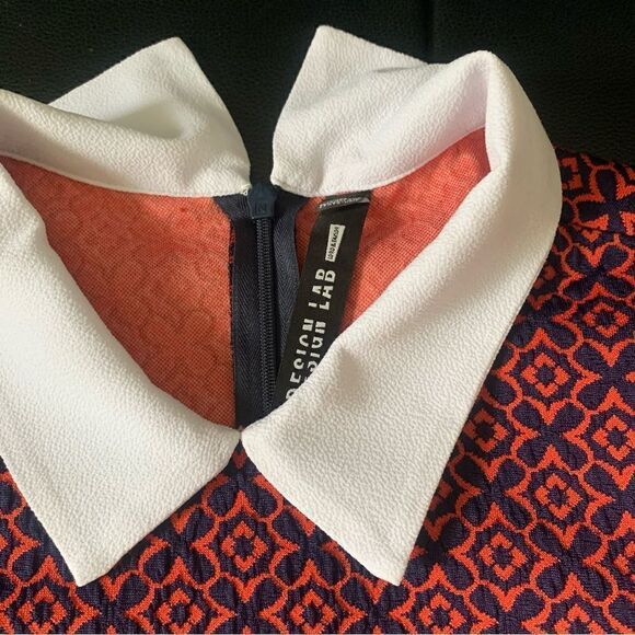 Design Lab Lord & Taylor Red Mini Dress - Picture 6 of 10